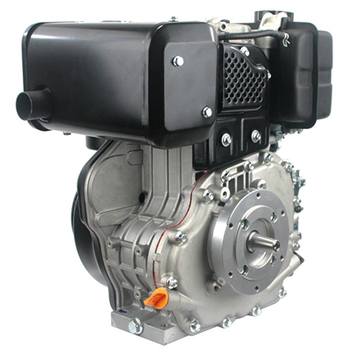 Motore Loncin avv. strappo con Albero Conico per Motocoltivatori 349cc Diesel
