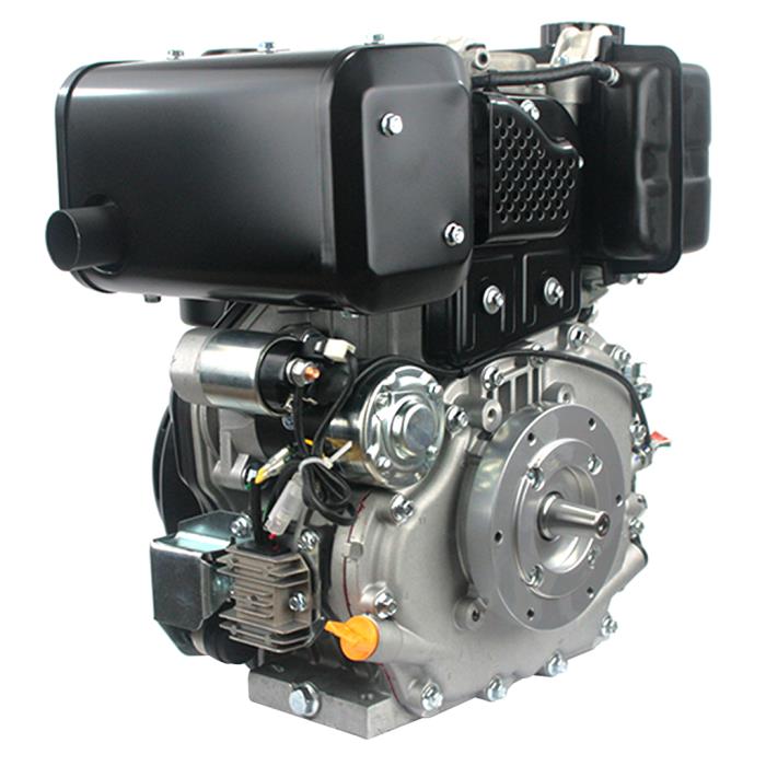 Motore Loncin avv. Elettrico con Albero Conico per Motocoltivatori 349cc Diesel