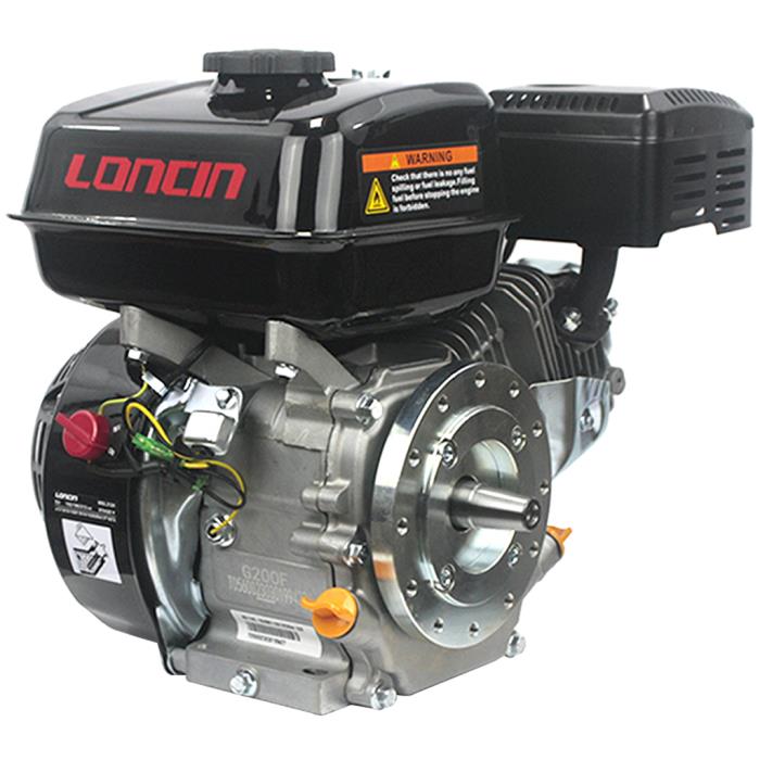 Motore Loncin con Albero Conico per Motocoltivatori 196cc Benzina