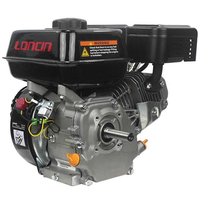 Motore Loncin avv.strappo con Albero Cilindrico per Generatori 212cc Benzina