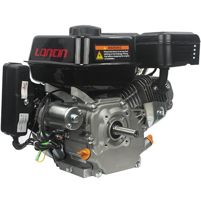 Motore Loncin avv.elettrico con Albero Cilindrico per Generatori 212cc Benzina