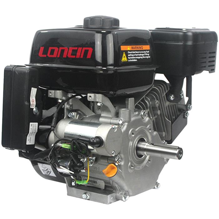 Motore Loncin avv.elettrico con Albero Cilindrico per Generatori 252cc Benzina