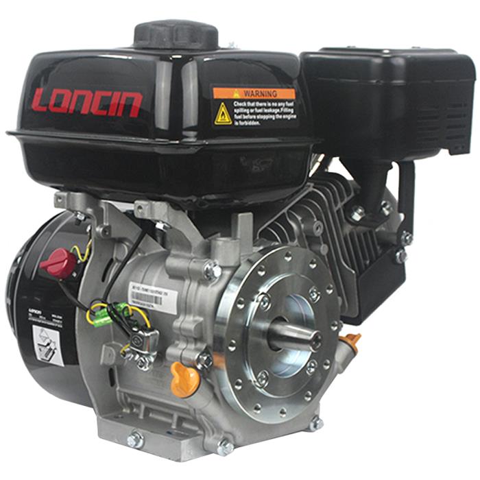 Motore Loncin con Albero Conico per Motocoltivatori 252cc Benzina