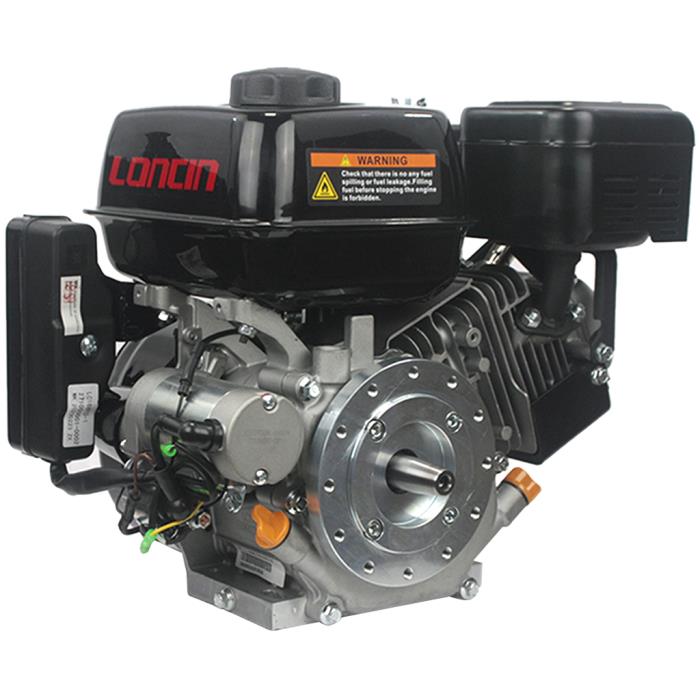 Motore Loncin avv.elettrico Albero Conico per Motocoltivatori 252cc Benzina