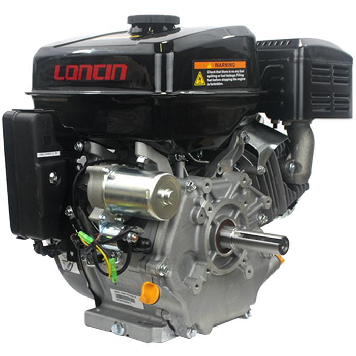 Motore Loncin avv.elettrico con Albero Cilindrico per Generatori 270cc Benzina