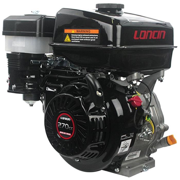 Motore Loncin con Albero Conico per Motocoltivatori 270cc Benzina