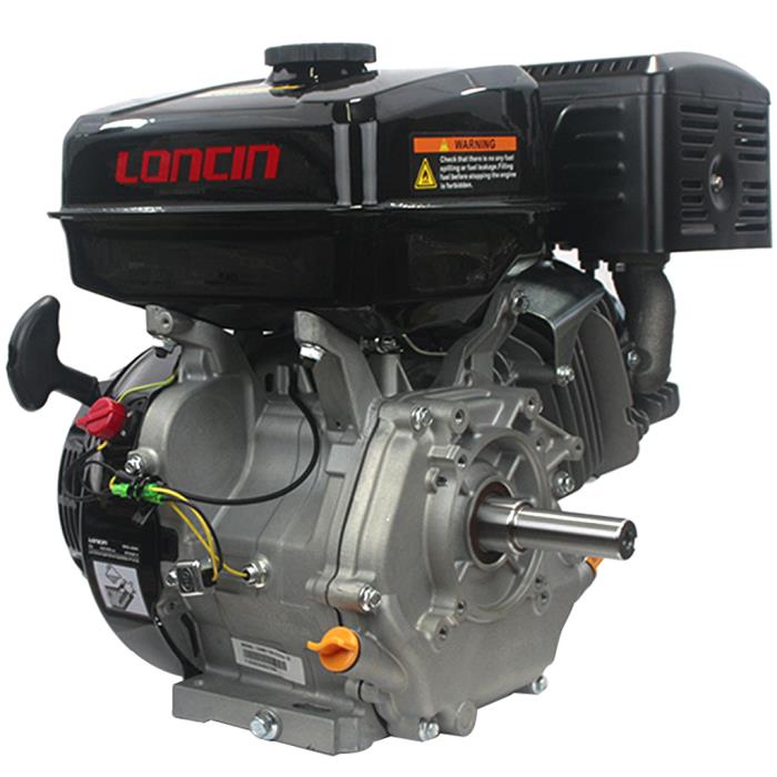 Motore Loncin avv.Strappo con Albero Cilindrico per Generatori 420cc Benzina
