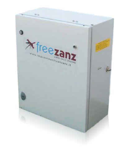 Impianto antizanzare Freezanz Startedsystem per aree fino a 1500 mq