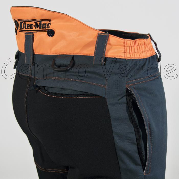 Pantalone Professionale Impermeabile con Protezione Antitaglio Oleo-Mac