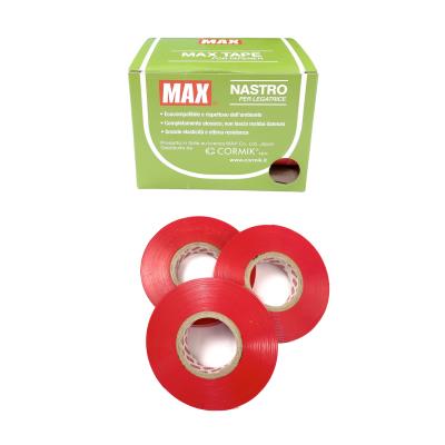 1 Confezione di Nastro rosso per Legatrice Max con spes. 0.25 mm e larg. 11 mm