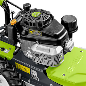 Grillo CL62M dispone di una motorizzazione Kawasaki FJ180V OHV benzina con serbatoio da 1,6 