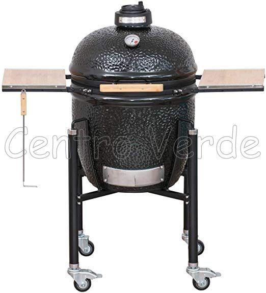 PROMO Barbecue Monolith Basic Nero Con Carrello E Griglia Cottura Da 46 Cm