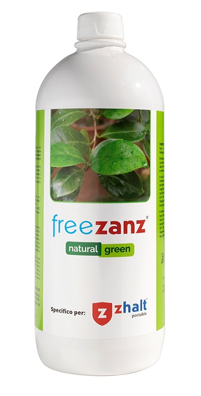 Flacone Freezanz Natural Green Da 1 Lt Per Zhalt Portable
